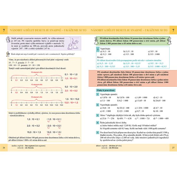 Matematika 6 - Desetinná čísla - učebnice