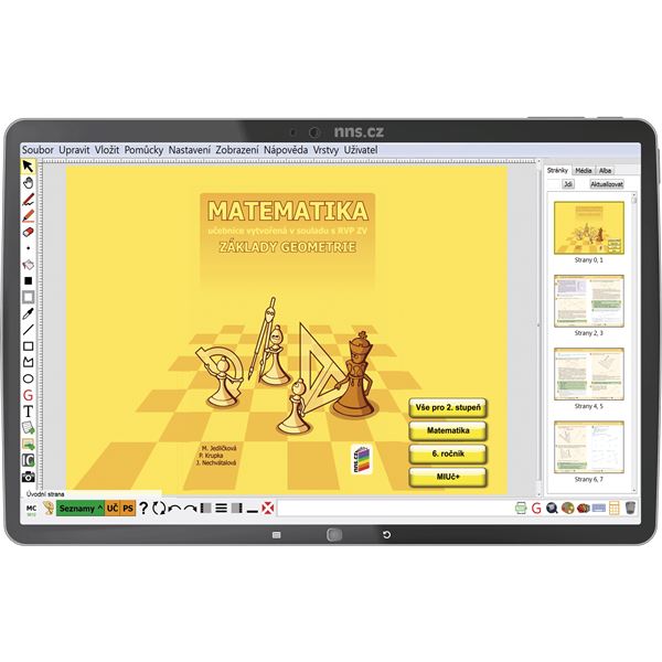 MIUč+ Matematika - Základy geometrie -  školní multilicence, 1 rok