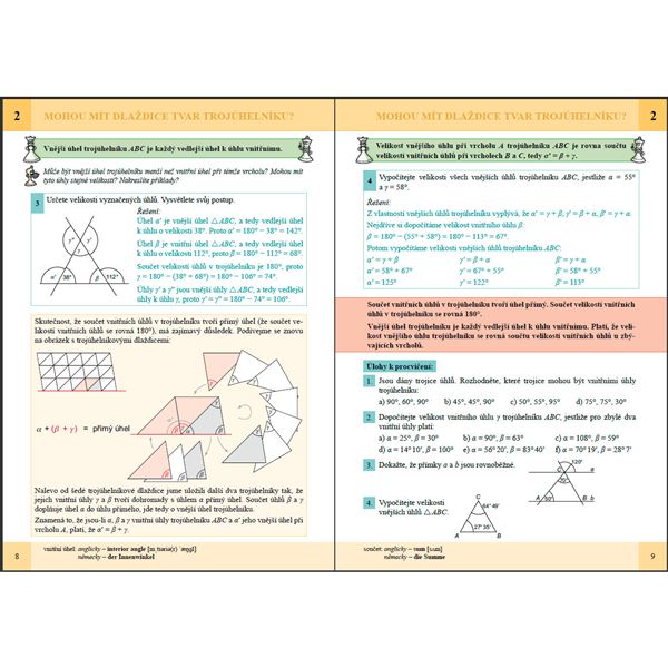 Matematika 7 - Rovinné útvary - učebnice