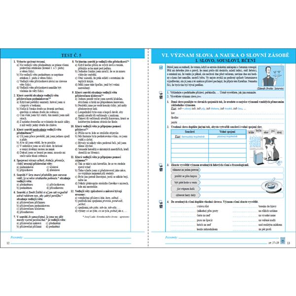 Český jazyk 7 - Pracovní sešit 2. díl