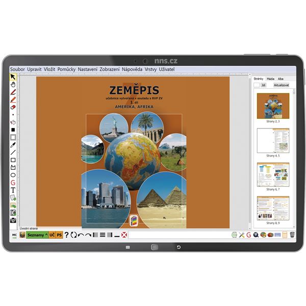MIUč+ Zeměpis 7, 1.d. - Amerika, Afrika - školní licence pro 1 učitele, 1 rok