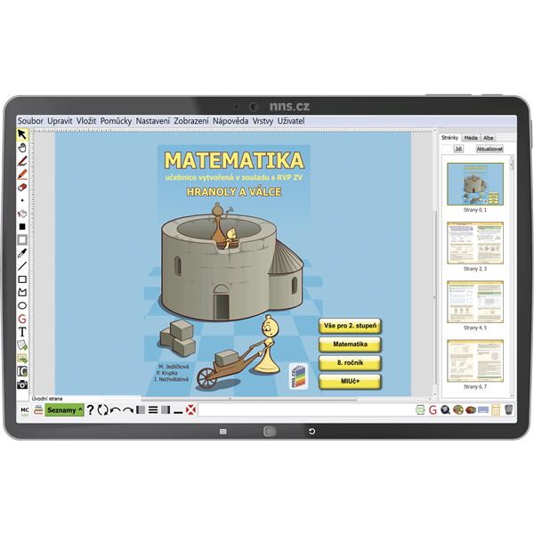 MIUč+ Matematika - Hranoly a válce -  školní licence pro 1 učitele, 1 rok