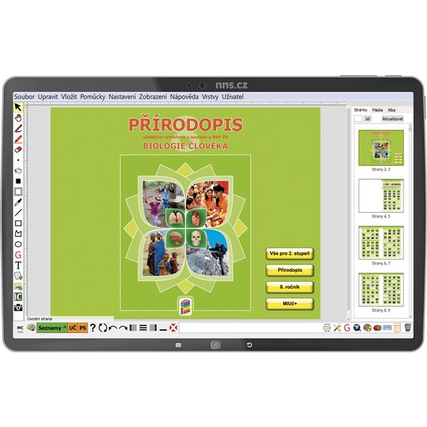 MIUč+ Přírodopis 8 - Biologie člověka - žákovská licence, 1 rok