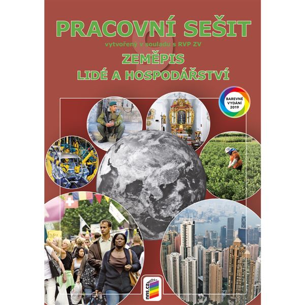 Zeměpis 9 - Lidé a hospodářství - pracovní sešit (barevný)