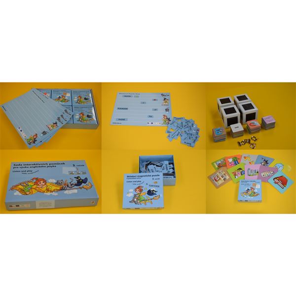 Sada interaktivních pomůcek pro 3. ročník LISTEN AND PLAY With magicians!
