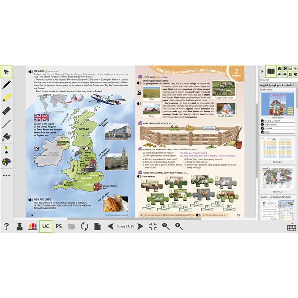 MIUč+ Listen and speak with Mr B - školní multilicence, 1 rok