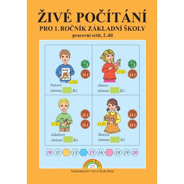 Živé počítání 2.díl (Duhová řada) - Pracovní sešit