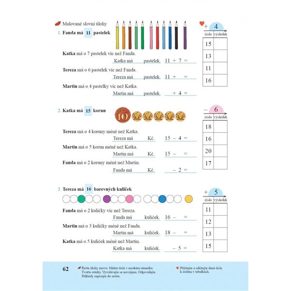 Živé počítání 2.díl (Duhová řada) - Pracovní sešit