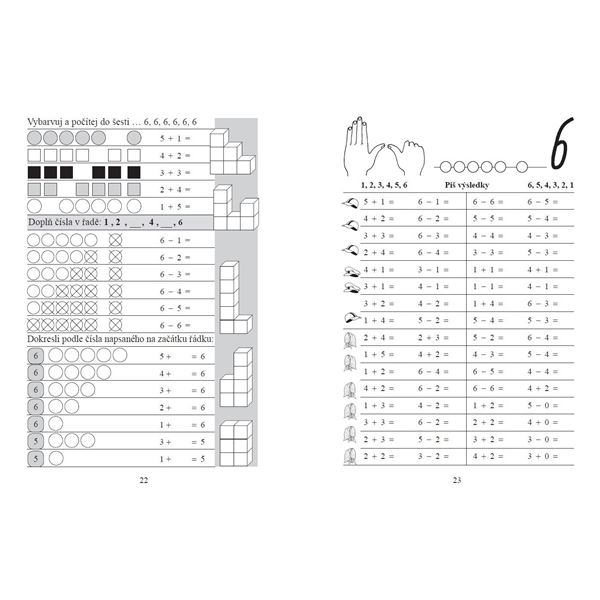 Moje první počítání - pracovní sešit