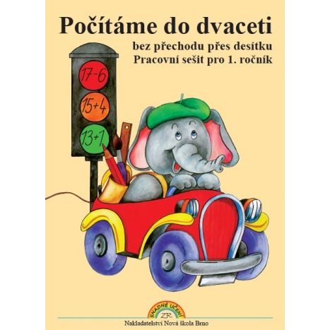 Počítáme do 20 bez přechodu přes desítku - pracovní sešit