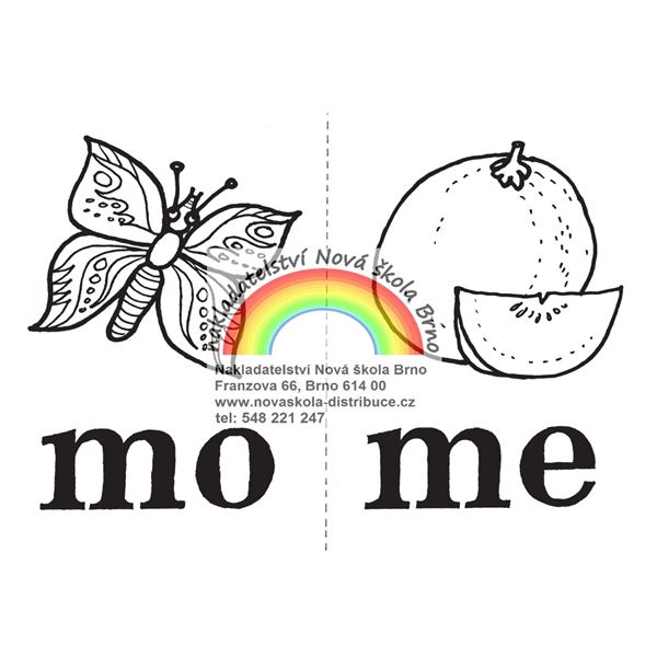 Ilustrované slabiky - pracovní sešit - soubor karet