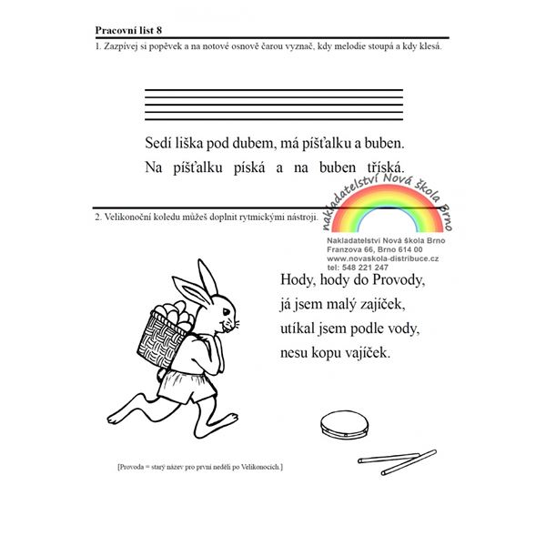 Začínáme s hudební výchovou - pracovní listy