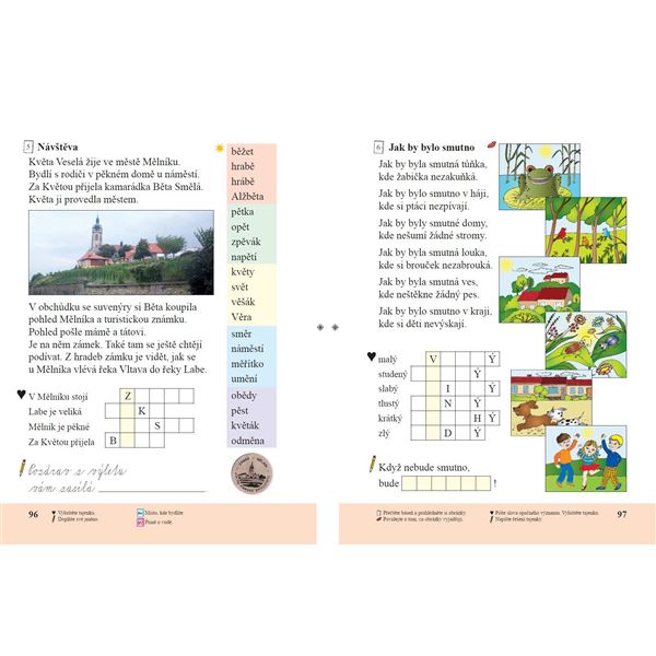 Slabikář měkká vazba (Duhová řada), původní řada