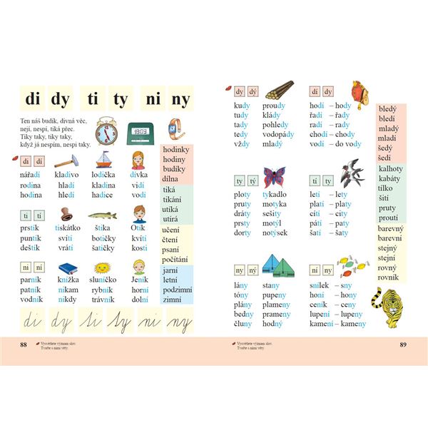 Slabikář měkká vazba (Duhová řada), původní řada