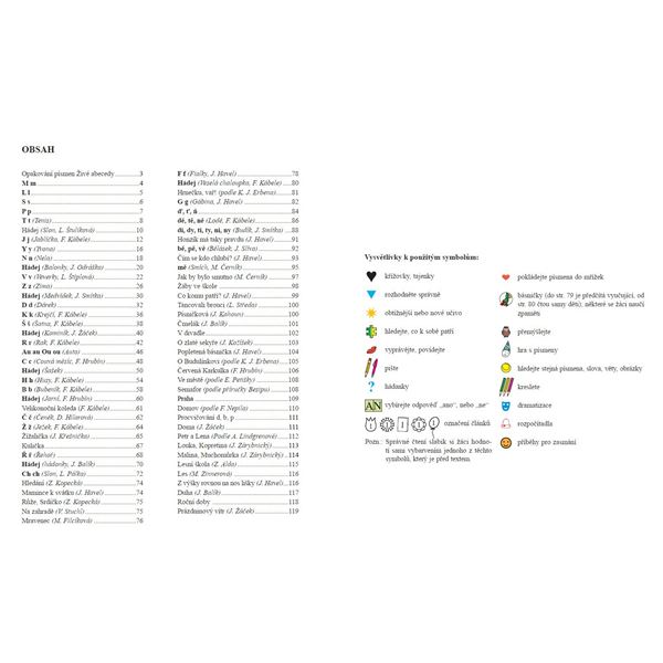 Slabikář měkká vazba (Duhová řada), původní řada
