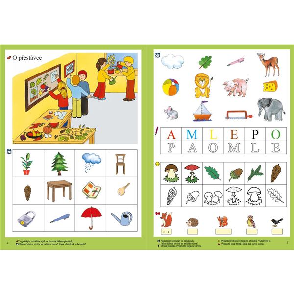 Živá abeceda (Duhová řada) - pracovní učebnice, původní řada