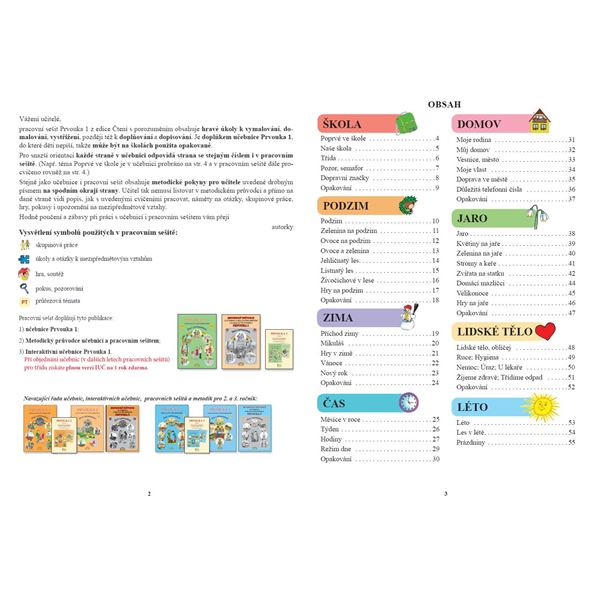 Prvouka 1 - Pracovní sešit, Čtení s porozuměním