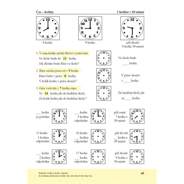 Veselé počítání 1. díl - Pracovní sešit k učebnici Matematika 2