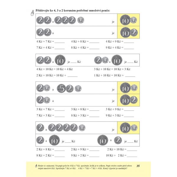 Veselé počítání 1. díl - Pracovní sešit k učebnici Matematika 2