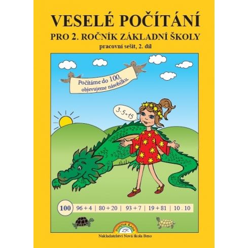 Veselé počítání 2. díl - Pracovní sešit k učebnici Matematika 2