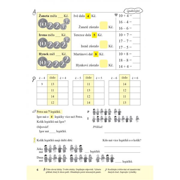 Veselé počítání 2. díl - Pracovní sešit k učebnici Matematika 2