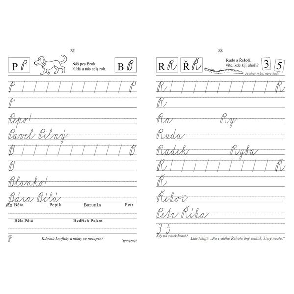 Písanka 2.r. - 1. díl