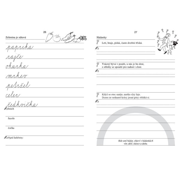 Písanka 2.r. - 2. díl