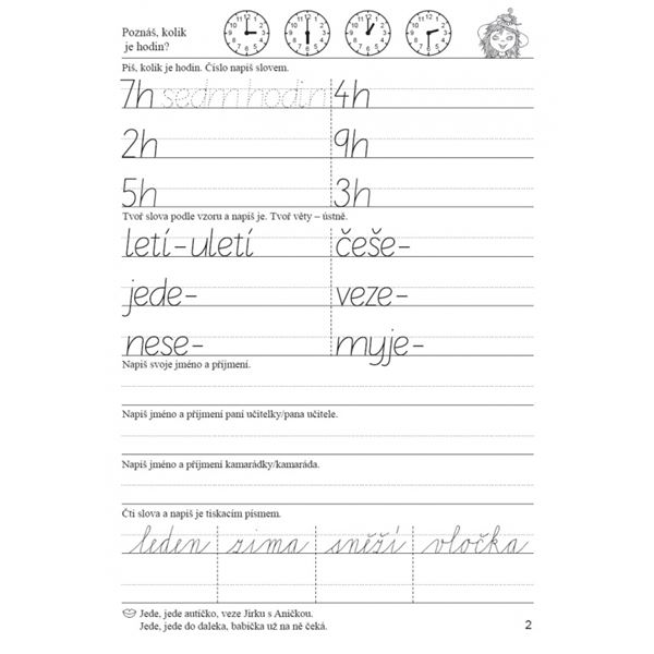 Písanka 2/2 - NOVA SCRIPT