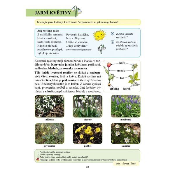 Prvouka 2 - učebnice, Čtení s porozuměním