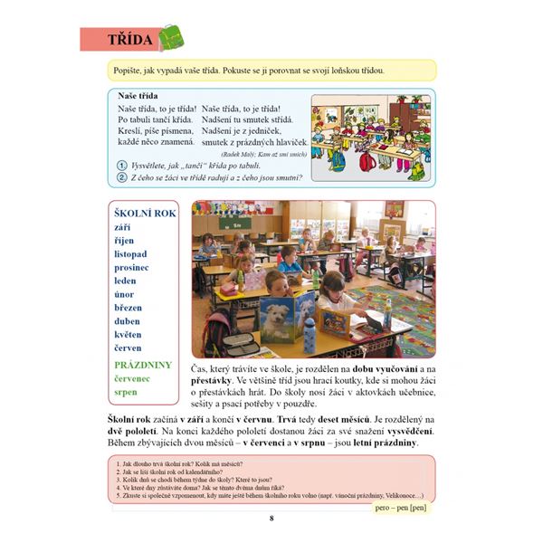 Prvouka 2 - učebnice, Čtení s porozuměním