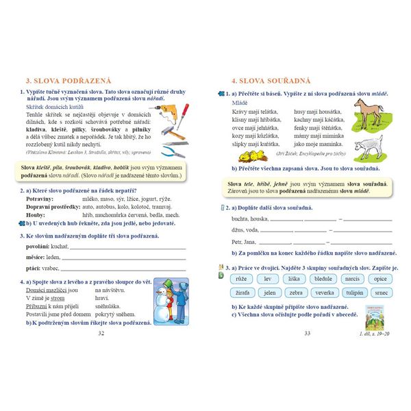 Český jazyk 2 - učebnice, Čtení s porozuměním