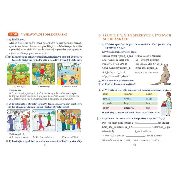 Český jazyk 2 - učebnice, Čtení s porozuměním