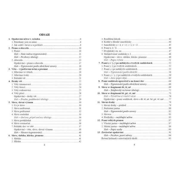 Český jazyk 2 - učebnice, Čtení s porozuměním