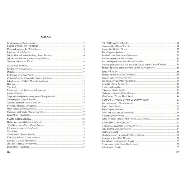 Čítanka 2, Čtení s porozuměním