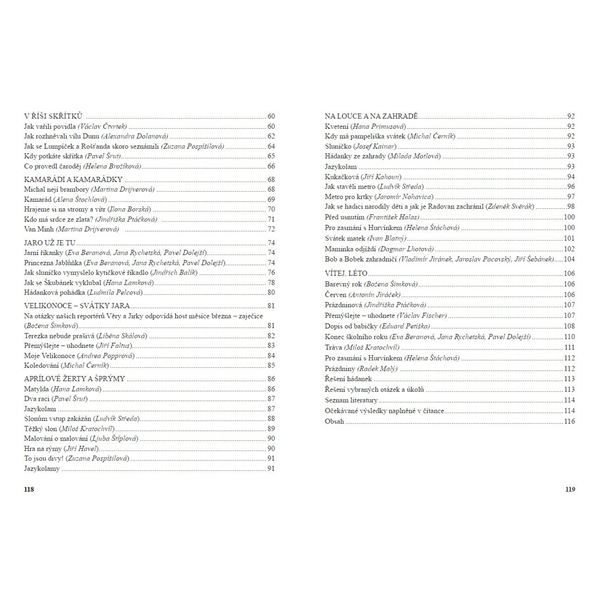 Čítanka 2, Čtení s porozuměním