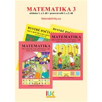 Pětiletá IUČ Matematika 3, 1. a 2. díl (UČ+PS)