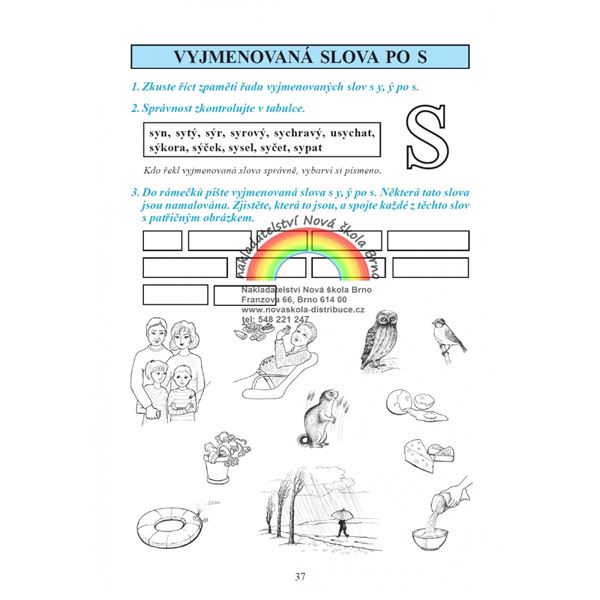 Vyjmenovaná slova hrou - pracovní sešit