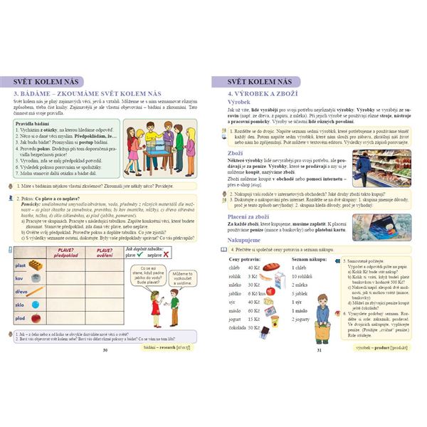 Prvouka 3, Čtení s porozuměním