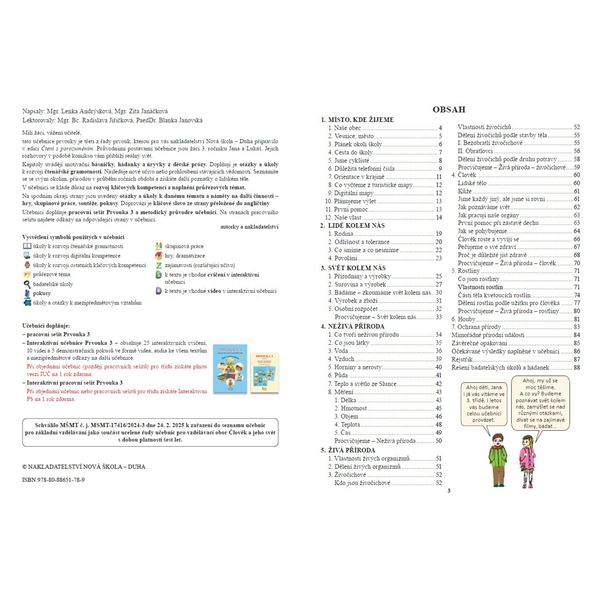 Prvouka 3, Čtení s porozuměním