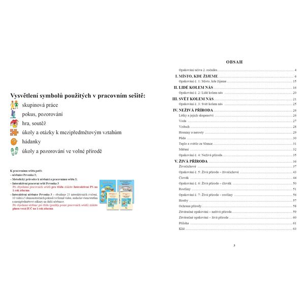 Prvouka 3 - Pracovní sešit, Čtení s porozuměním 