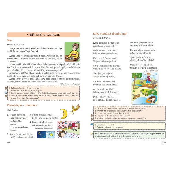 Čítanka 3, Čtení s porozuměním