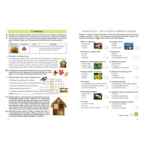 Přírodověda 4 - Pracovní sešit, Čtení s porozuměním