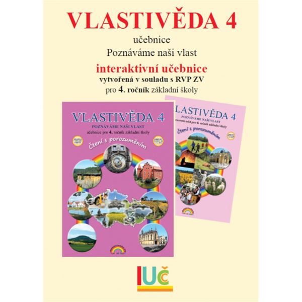 Interaktivní učebnice Vlastivěda 4 - zeměpis s Vlastou a Vlastíkem (roční)