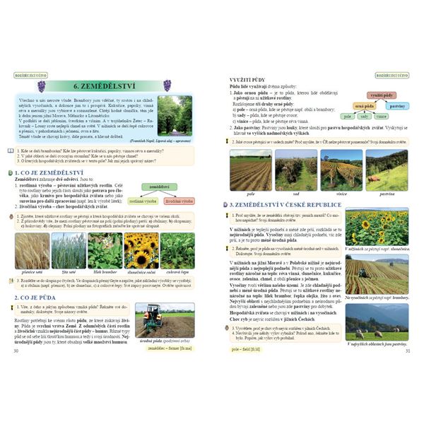 Vlastivěda 4 - Poznáváme naši vlast - učebnice, Čtení s porozuměním