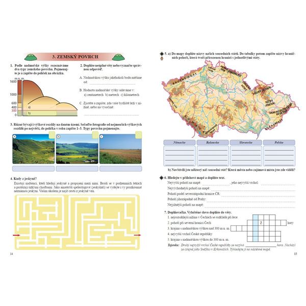 Vlastivěda 4 - Poznáváme naši vlast - Pracovní sešit, Čtení s porozuměním (2.vydání)