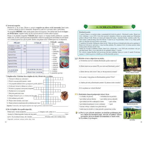 Vlastivěda 4 - Poznáváme naši vlast - Pracovní sešit, Čtení s porozuměním (2.vydání)