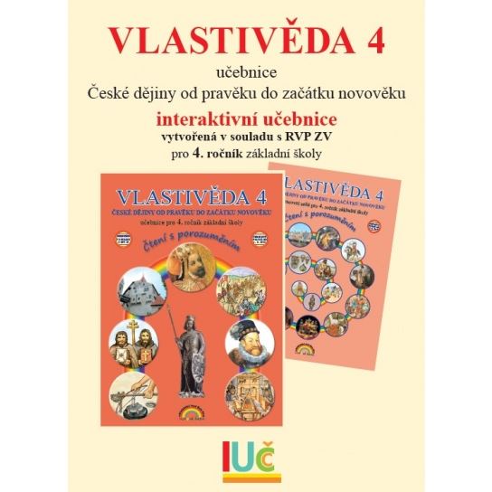Interaktivní učebnice Vlastivěda 4 - dějepis s pračlověkem Jiskříkem (pětiletá)