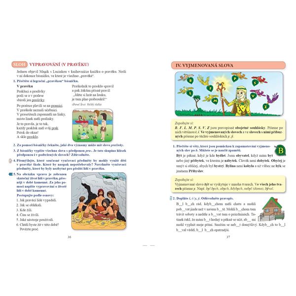 Český jazyk 4 - učebnice, Čtení s porozuměním