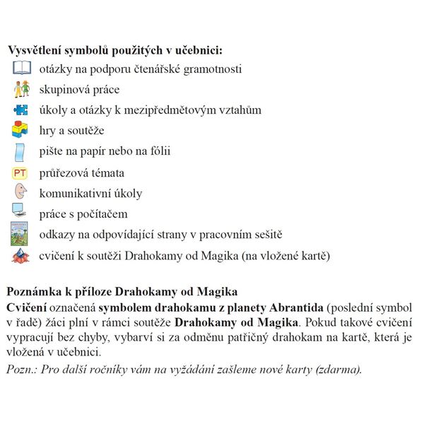 Český jazyk 4 - učebnice, Čtení s porozuměním