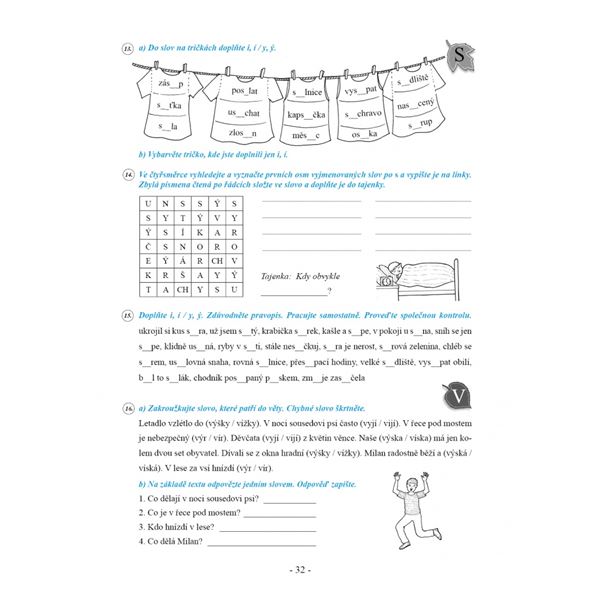 Český jazyk 4 - Pracovní sešit (Duhová řada), Čtení s porozuměním